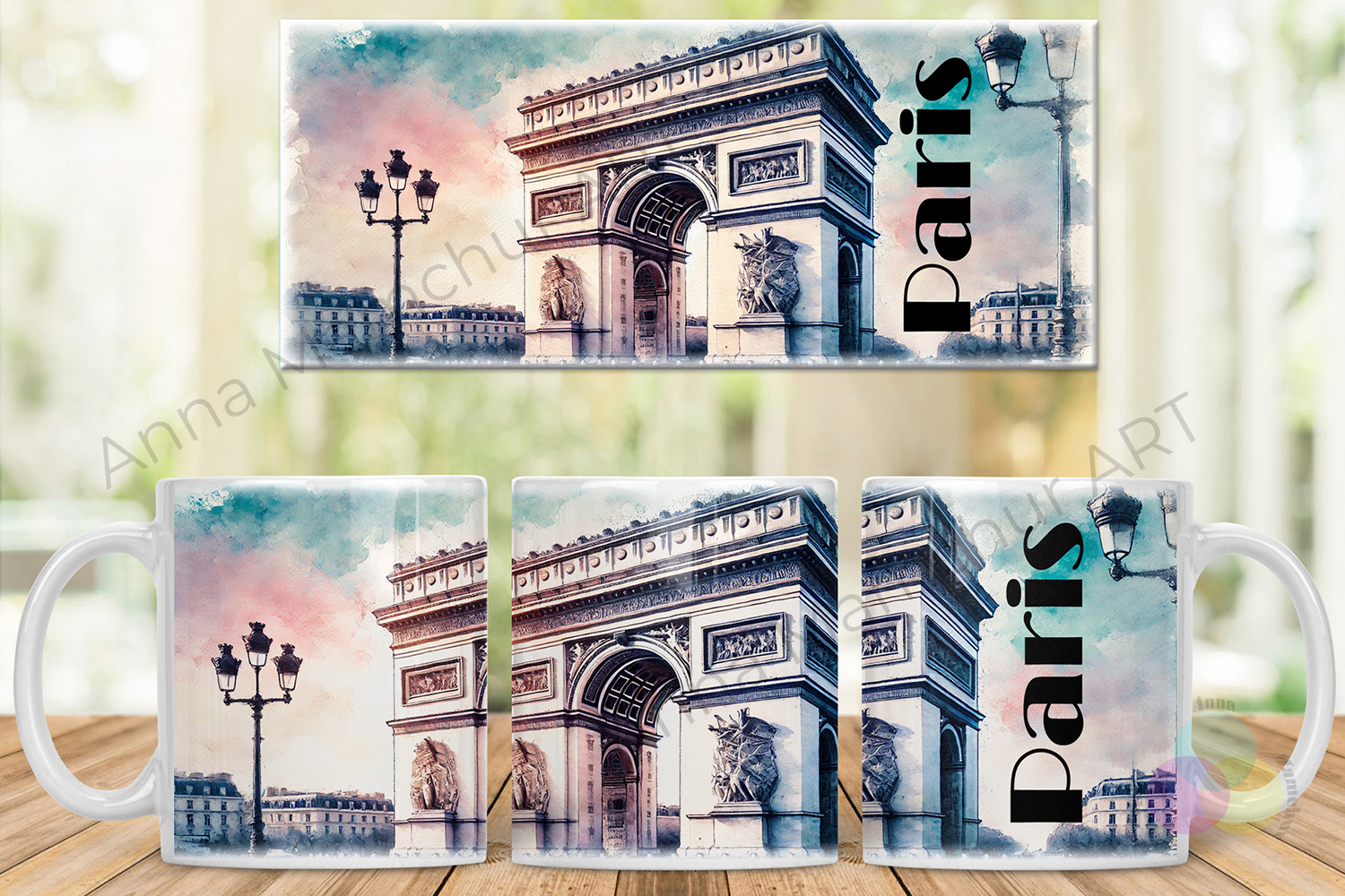 Arc de Triomphe Mug
