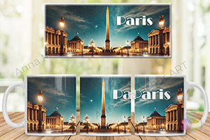 Place de la Concorde Mug