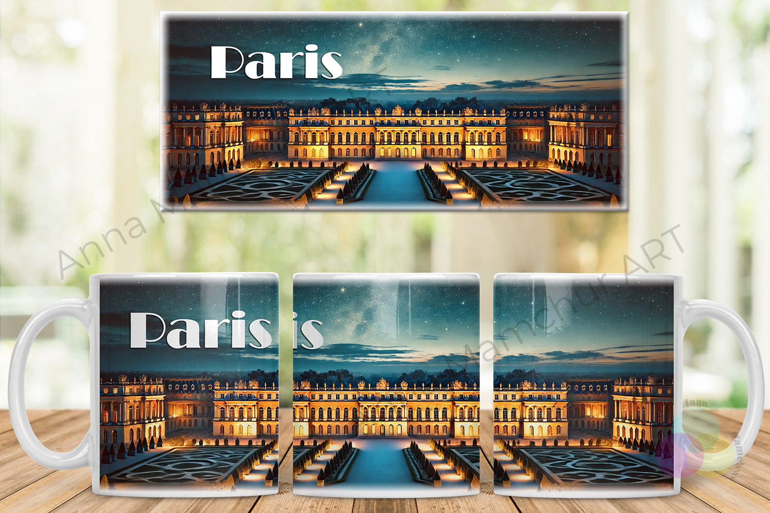 Versailles Mug mockup — 008PAN01M