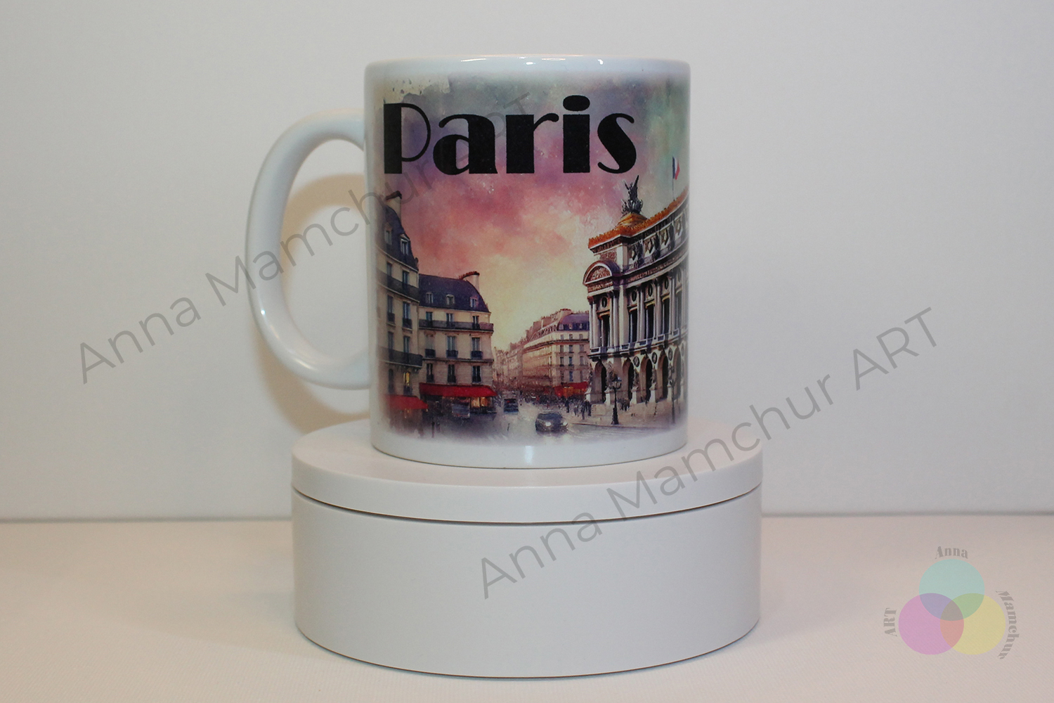 Opéra Garnier Mug, watercolor style – 010PAA01M