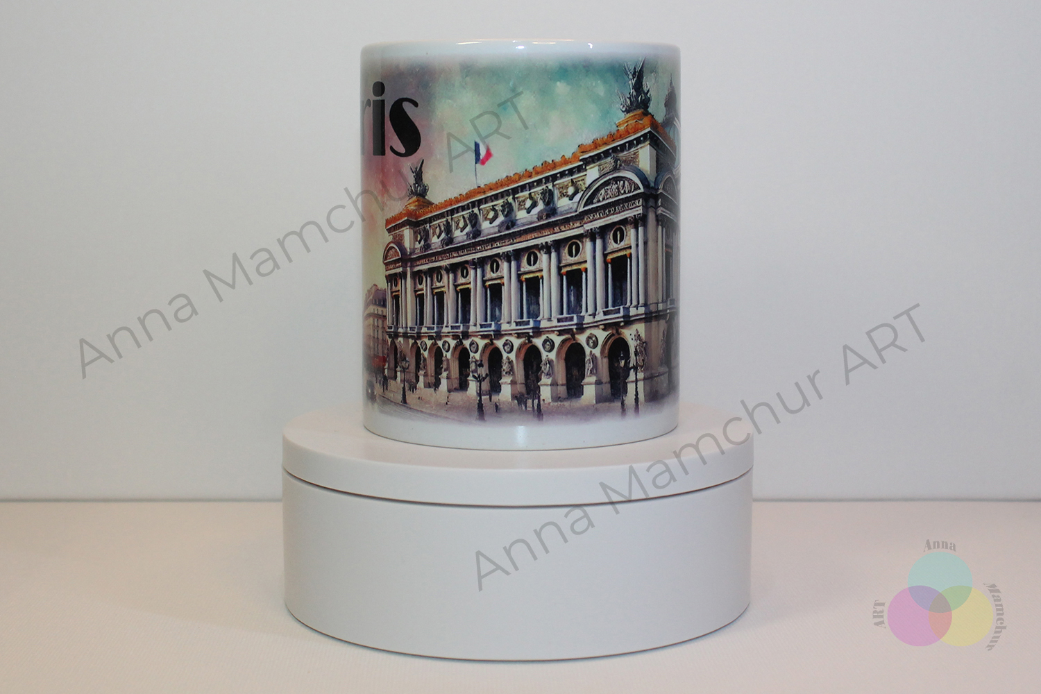 Opéra Garnier Mug, watercolor style – 010PAA01M