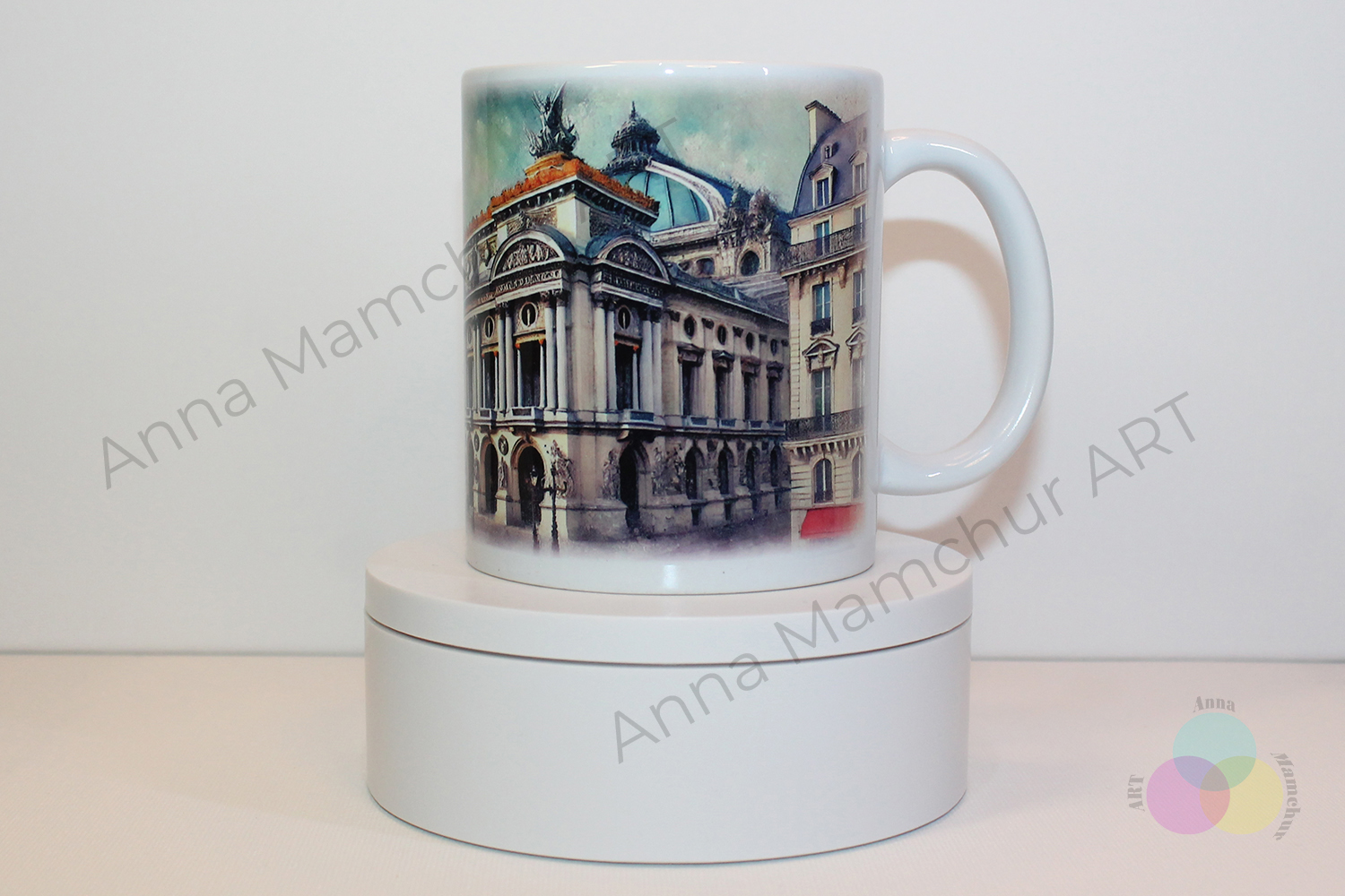 Opéra Garnier Mug, watercolor style – 010PAA01M