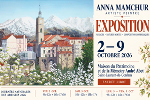 Exposition d’Anna Mamchur à la Maison du Patrimoine et de la Mémoire André Abet