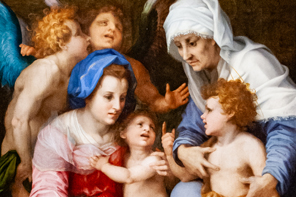 La Sainte Famille — Andrea del Sarto, Louvre, Paris