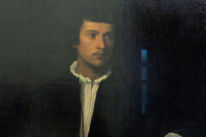 Portrait d'homme (L’Homme au gant) — Titien, Louvre, Paris