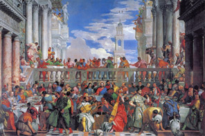 Les Noces de Cana — Paolo Véronèse, Louvre, Paris