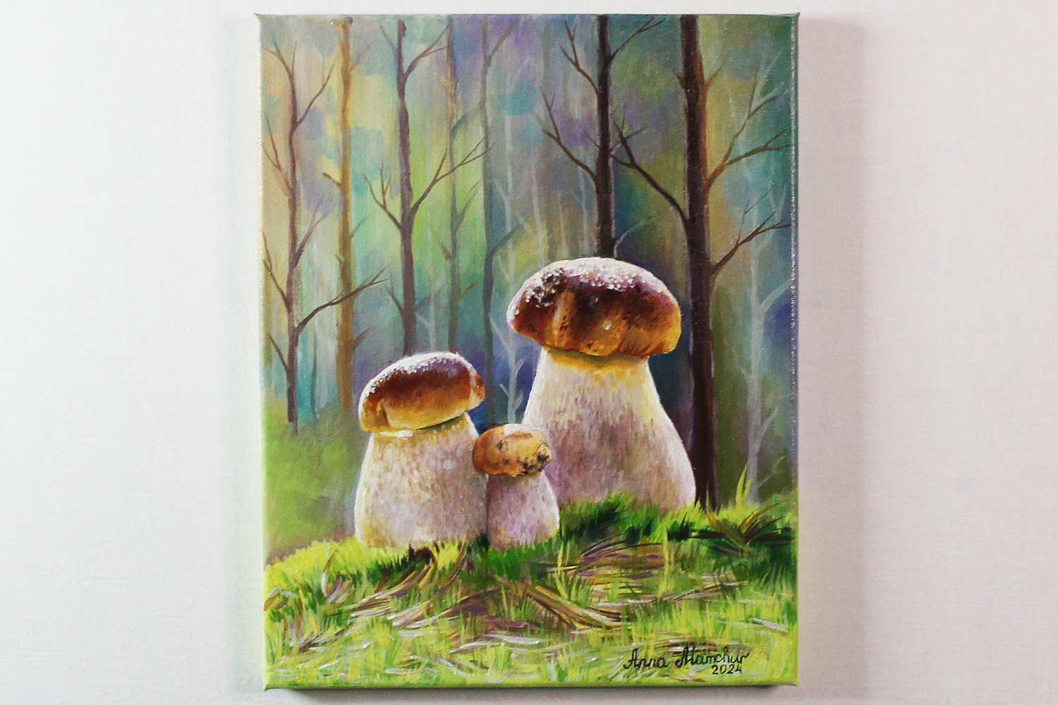 Famille de cèpes — vue principale