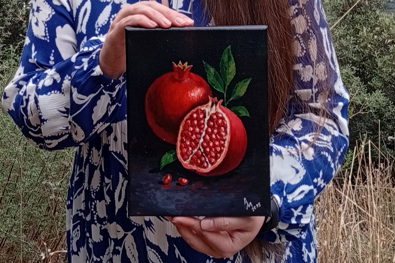 La force du grenadier — peinture acrylique — autre angle